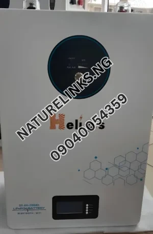 7.6kwh 24v Helios Lithium Battery Price in Nigeria Nature Solar Global Limited