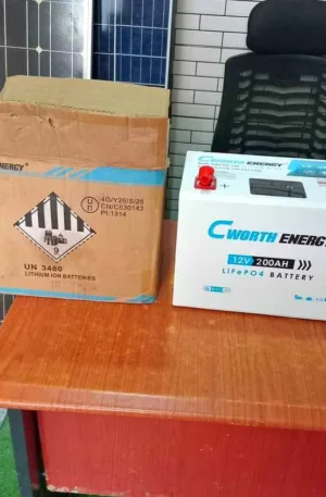 2.5kwh Cworth Lithium Battery Price in Nigeria Nature Solar Global Limited
