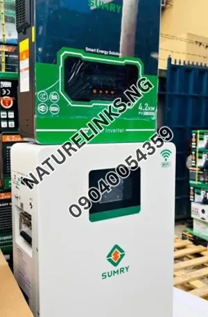 SUMRY 4.2kva /5Kwh 24v setup Price in Nigeria Nature Solar Global Limited