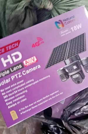 Ubox 3lens Solar Camera