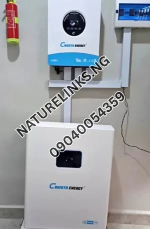 Cworth Lithium & Inverter  Price in Nigeria Nature Solar Global Limited