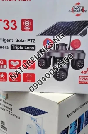 Intelligent Solar CCTV Ptz 12Mp Price in Nigeria Nature Solar Global Limited