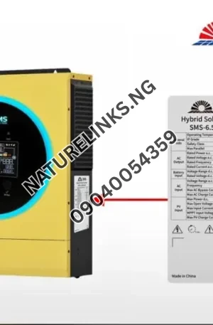 Sms 6.5KVA 48V INVERTER Price in Nigeria Nature Solar Global Limited