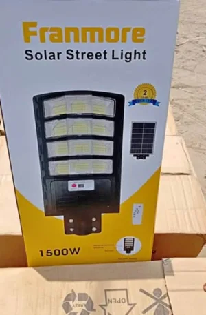 Franmore 1500W Solar Street Light Price in Nigeria 2 Franmore 1500W Solar Street Light Price in Nigeria Nature Solar Global Limited 2