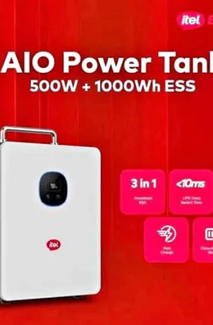 500w+1000Wh Itel power tank Price in Nigeria Nature Solar Global Limited