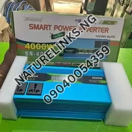 SmartPower Sachet Inverter 4000w 24v/12v Price in Nigeria Nature Solar Global Limited