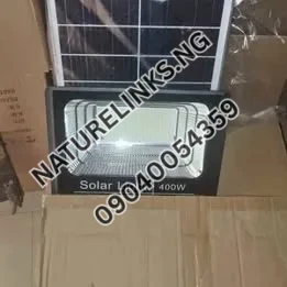 Sukhig Solar Floodlight 400watts Price in Nigeria Nature Solar Global Limited
