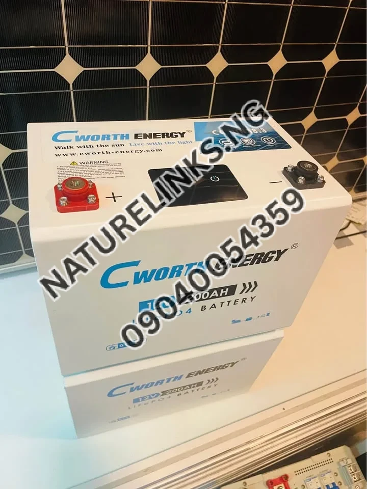 Cworth 200Ah Lithium Battery 12V 2.56kWh Price in Nigeria 2 Cworth 200Ah Lithium Battery 12V 2.56kWh Price in Nigeria Nature Solar Global Limited 2
