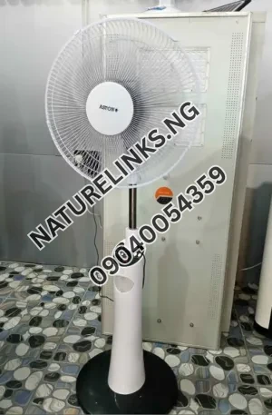 Aston 18″ Solar Rechargeable Standing Fan Price in Nigeria Nature Solar Global Limited