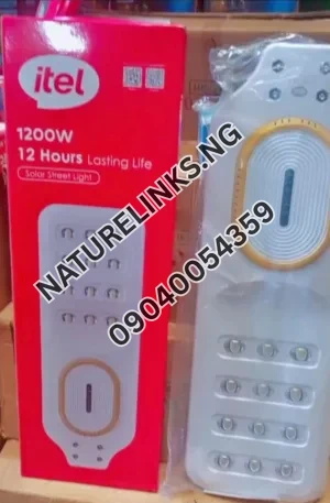 1200W Itel Solar Street Light Price in Nigeria Price in Nigeria Nature Solar Global Limited