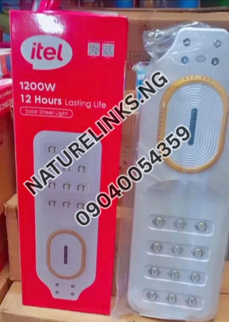 1200W Itel Solar Street Light Price in Nigeria Price in Nigeria 1200W Itel Solar Street Light Price in Nigeria Price in Nigeria Nature Solar Global Limited