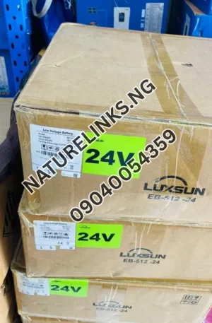 24V 5KWH LuxSun Lithium Battery Price in Nigeria Nature Solar Global Limited