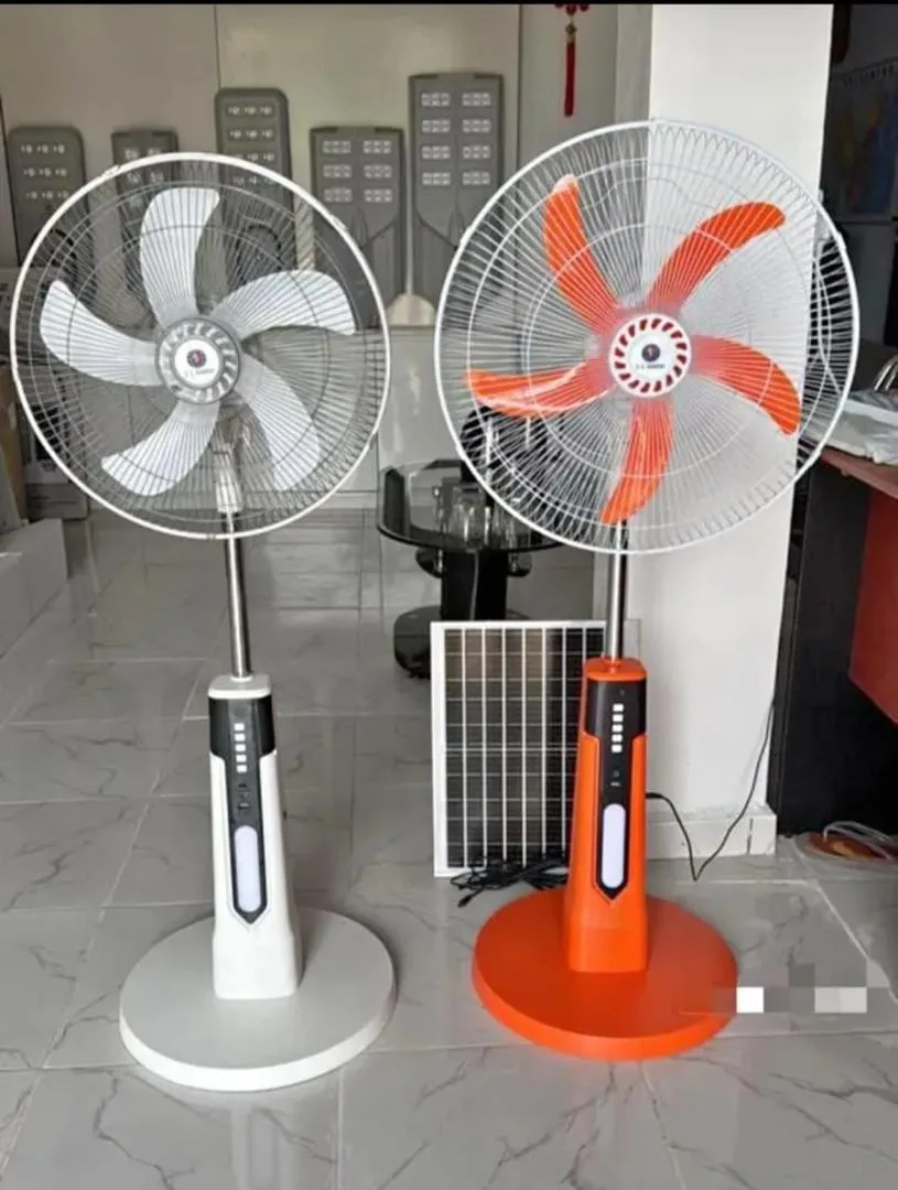 Solar Fan With Radio