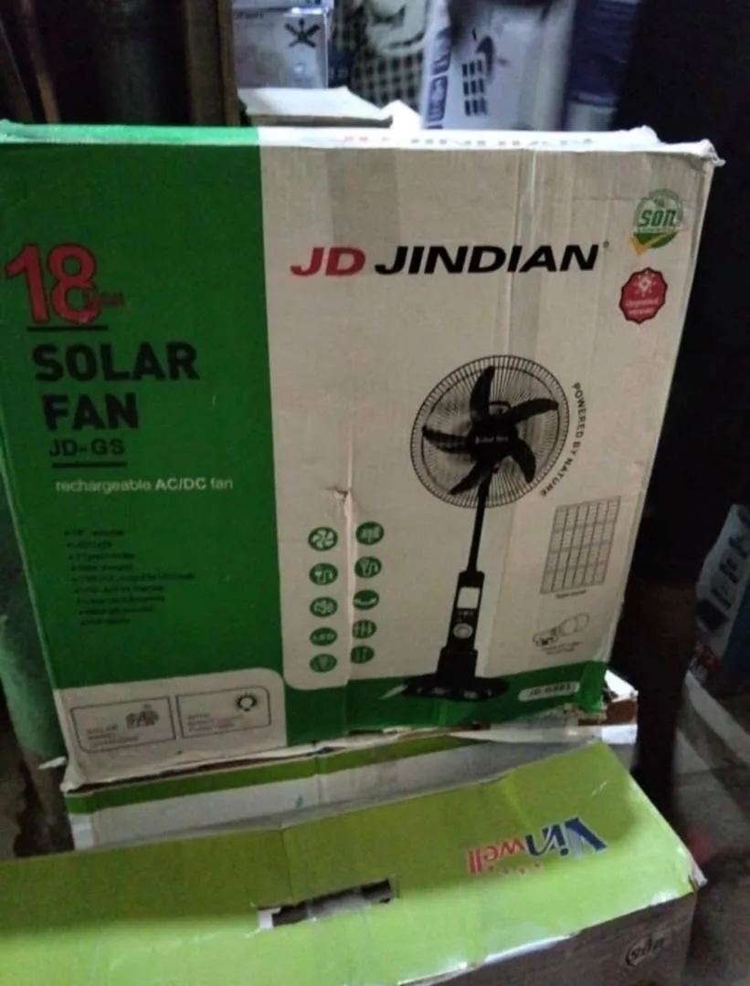 Solar Fan for Outdoor Use