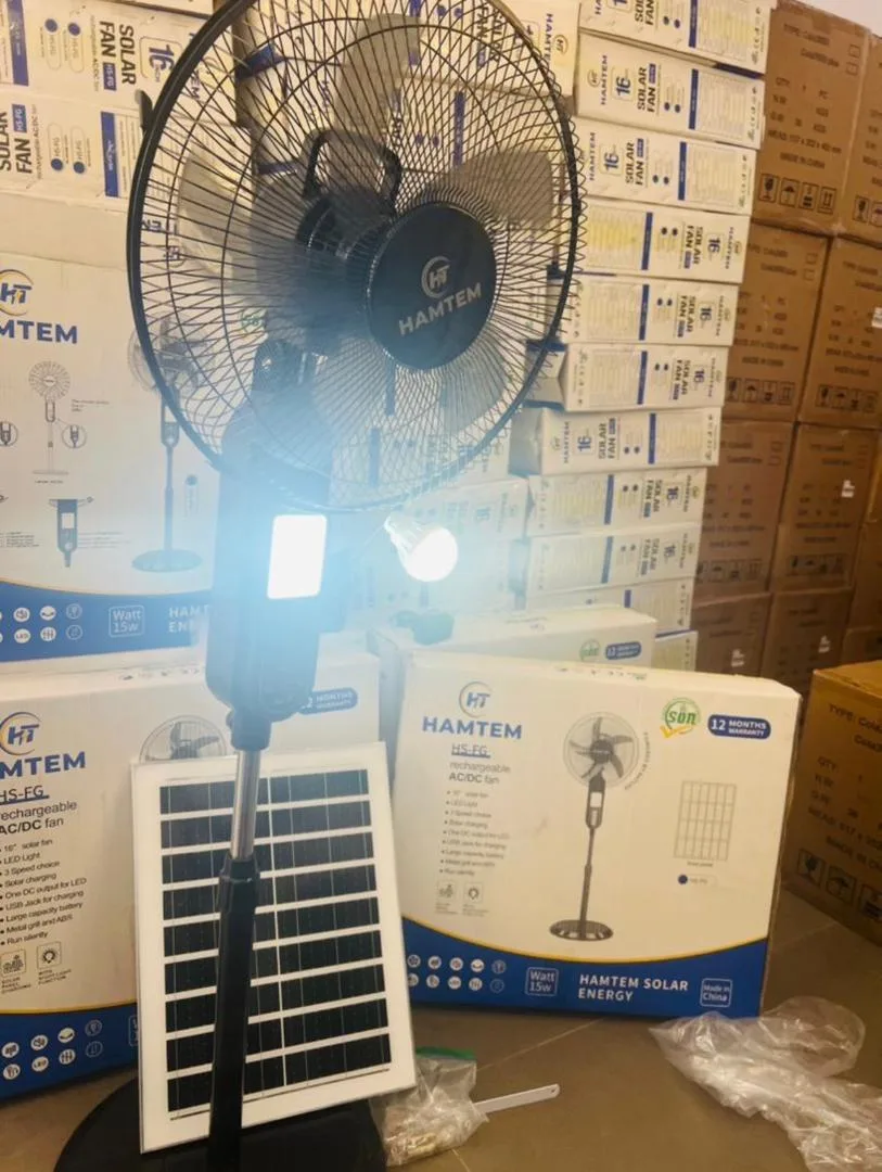 Solar Standing Fan