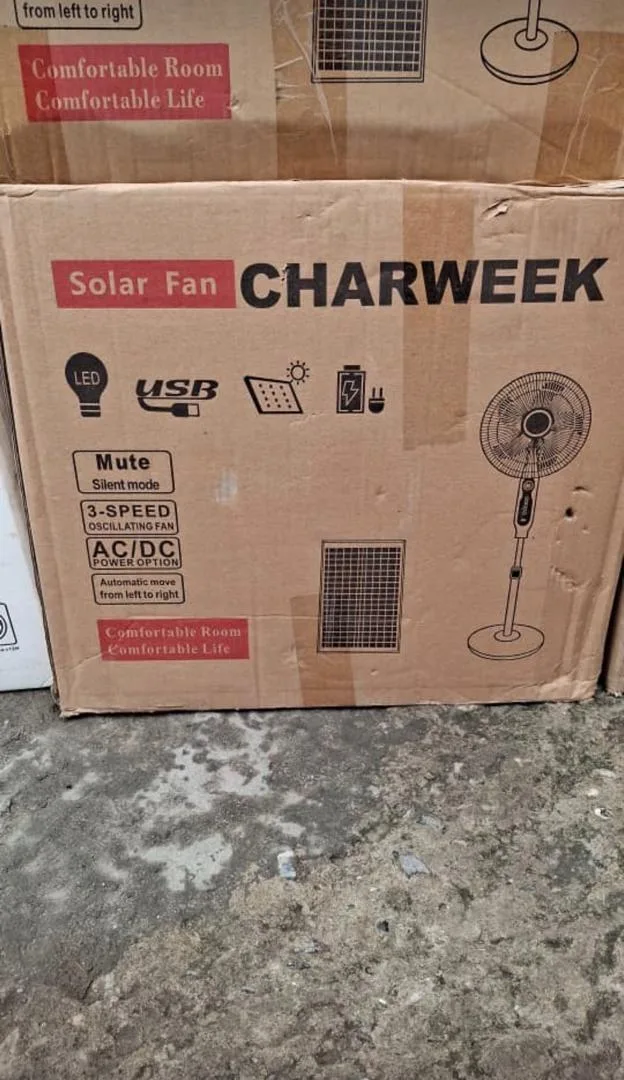 Solar Standing Fan