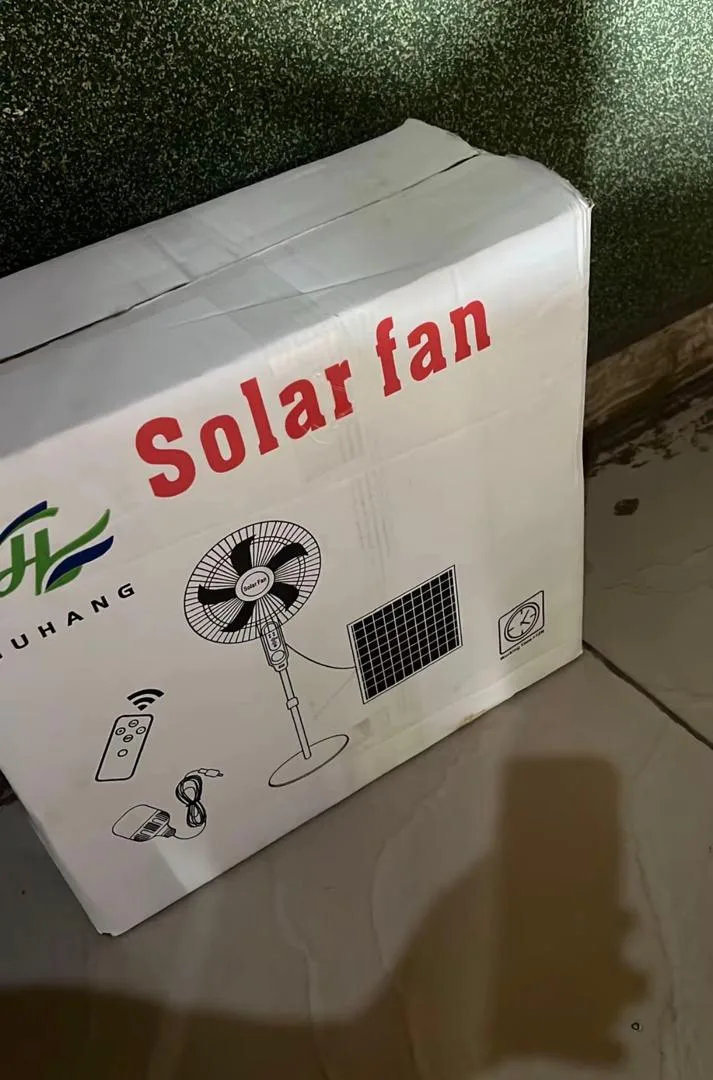 Solar Powered Fan