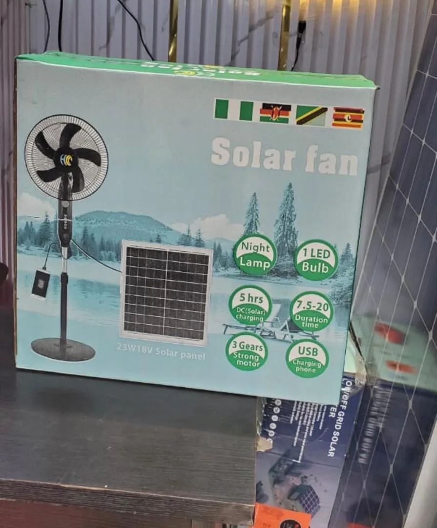 Solar Standing Fan