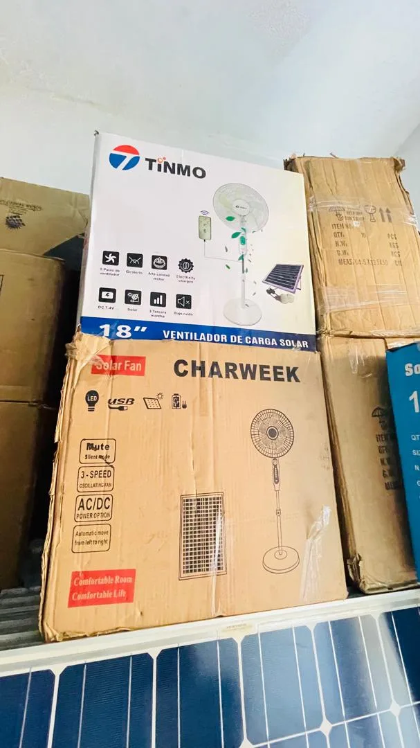 Solar Fan With 18 Hours Battery