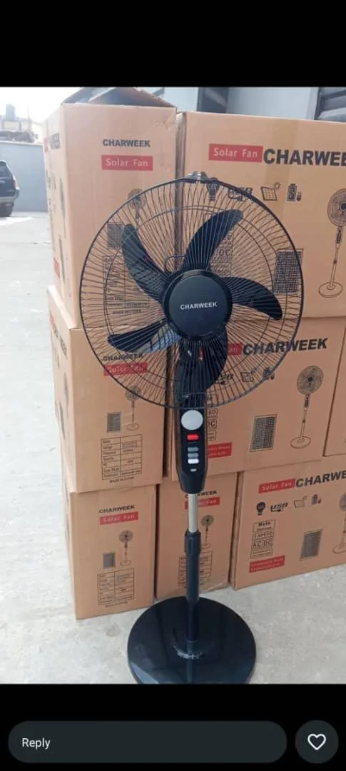 Solar Fan With 25W Panel