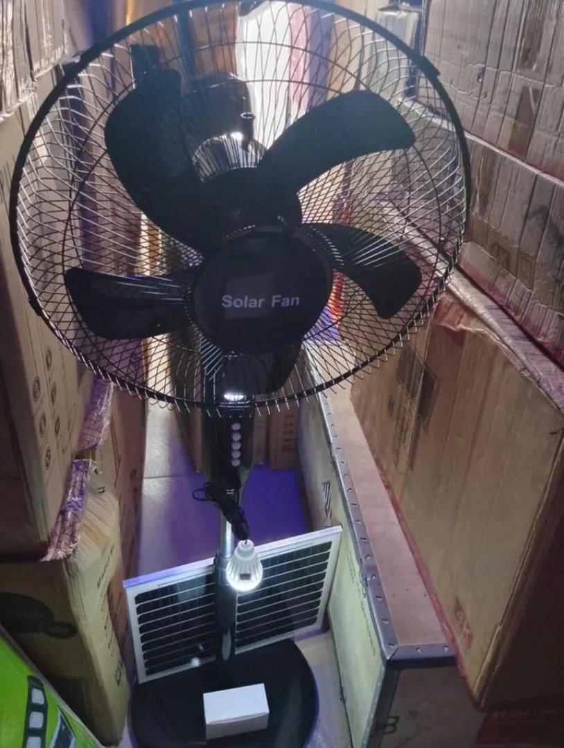 Solar Fan With Fast Charging