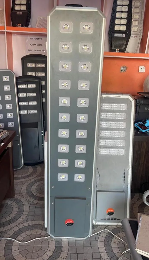 300W Putian Solar Street Light With Solar Panel
