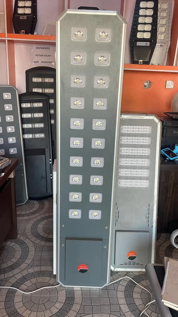 Putian Solar Street Light Price List in Nigeria