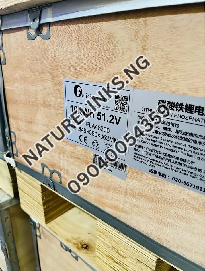 10kWh 51.2V FELICITY SOLAR LITHIUM BATTERY Price in Nigeria 3 10kWh 51.2V FELICITY SOLAR LITHIUM BATTERY Price in Nigeria Nature Solar Global Limited 3