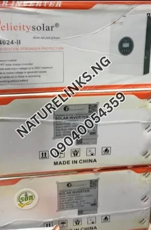 Felicity 4kva 24v hybrid inverter Price in Nigeria Nature Solar Global Limited