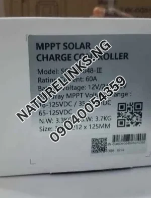 Felicity 60A MPPT Solar Charge Controller Price in Nigeria Nature Solar Global Limited