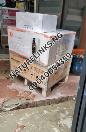 100AH mppt charge controller, 5kva 48vt nonhybrid inverter with 5kwh 51.2v lithium battery Price in Nigeria Nature Solar Global Limited