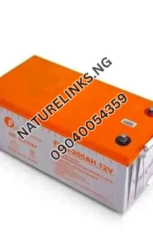 Felicity gell battery 200ah Price in Nigeria Nature Solar Global Limited