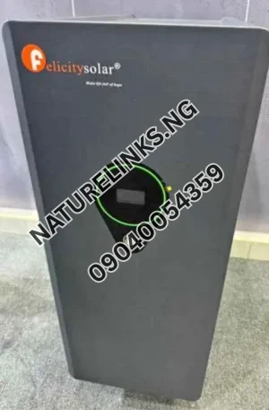 25kwh 51.2v Felicity solar lithium ion battery Price in Nigeria Nature Solar Global Limited