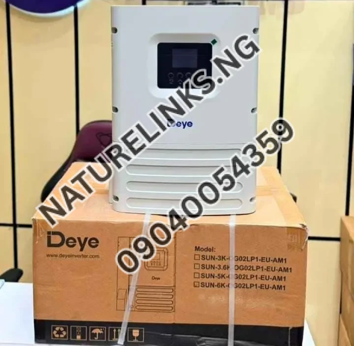 6kva/48volts Deye hybrid solar inverter Price in Nigeria 6kva/48volts Deye hybrid solar inverter Price in Nigeria Nature Solar Global Limited