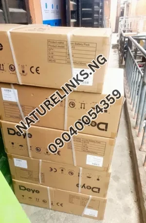 5kwh 48v Deye lithium battery Price in Nigeria Nature Solar Global Limited