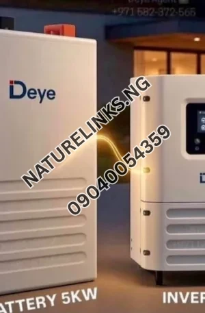 Deye Inveter and battery Price in Nigeria Nature Solar Global Limited