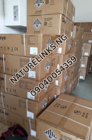 Lithium ion battery, DEYE 5KW 48V Price in Nigeria Nature Solar Global Limited