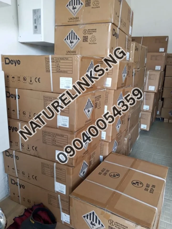 Lithium ion battery, DEYE 5KW 48V Price in Nigeria Lithium ion battery, DEYE 5KW 48V Price in Nigeria Nature Solar Global Limited