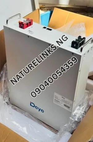 5kwh and 6kva 48v Deye lithium battery and inverter Price in Nigeria Nature Solar Global Limited