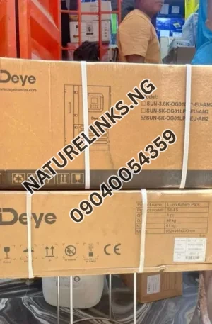 6kva Deye Hybrid inverter Price in Nigeria Nature Solar Global Limited