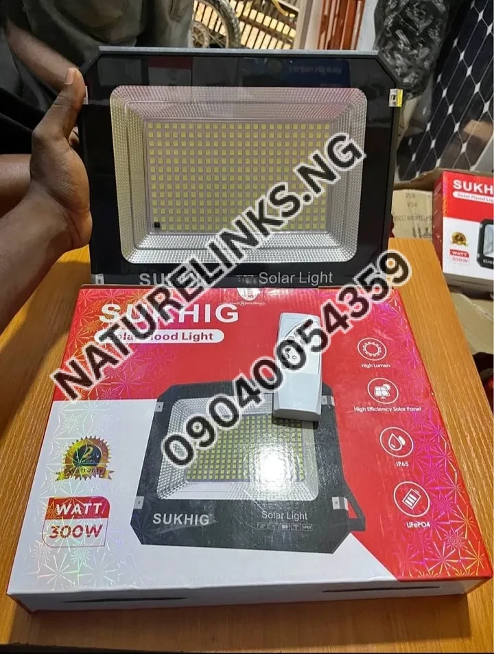 Sukhig 300W Solar lights Price in Nigeria Sukhig 300W Solar lights Price in Nigeria Nature Solar Global Limited