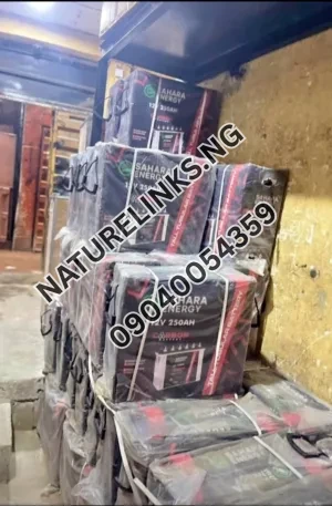 Sahara Energy tubular battery Price in Nigeria Nature Solar Global Limited
