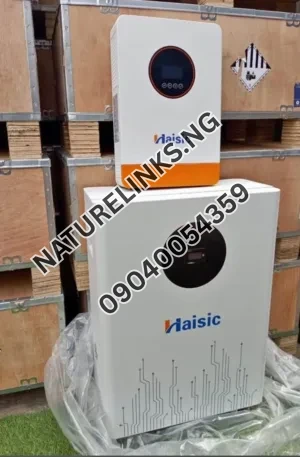 4.2kva Haisic solar inverter and 8kwh lithium battery Price in Nigeria Nature Solar Global Limited