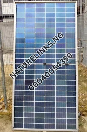 Panels+bifecal+550W+ Price in Nigeria Nature Solar Global Limited