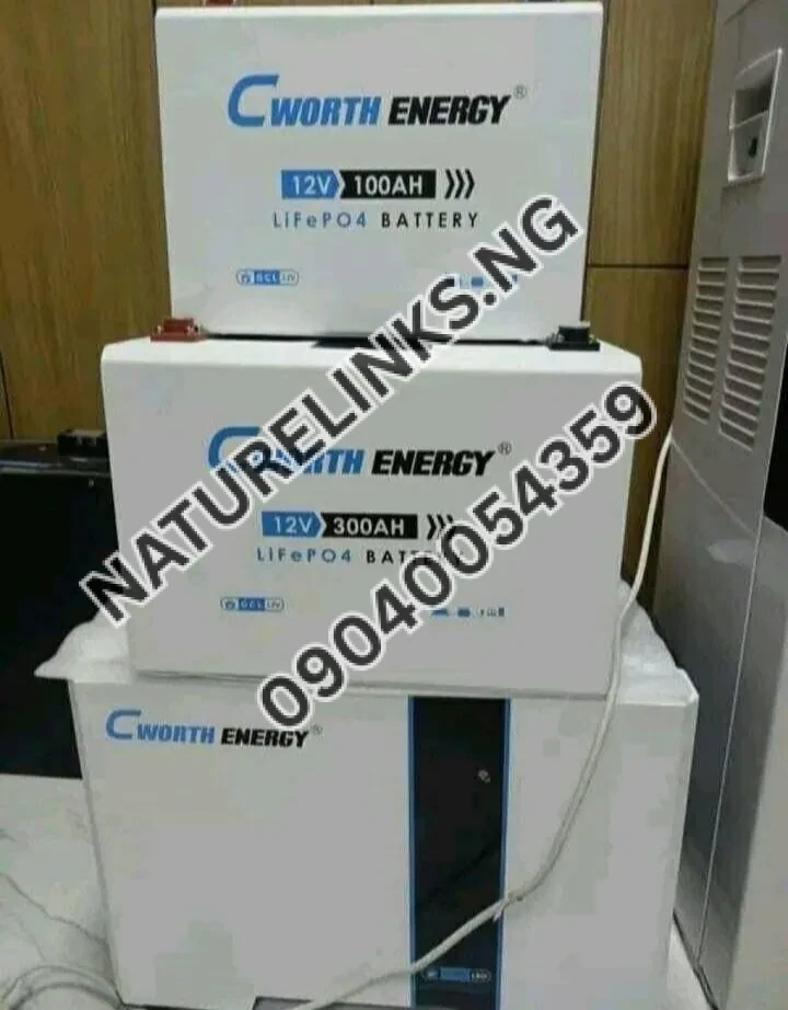 12v 300ah cworth lithium battery Price in Nigeria 12v 300ah cworth lithium battery Price in Nigeria Nature Solar Global Limited