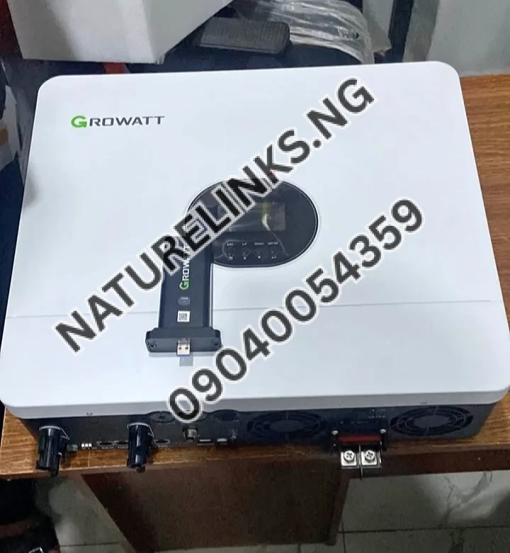 GROWATT 6kw 48V Hybrid inverter With Wi-Fi Ports Price in Nigeria GROWATT 6kw 48V Hybrid inverter With Wi-Fi Ports Price in Nigeria Nature Solar Global Limited