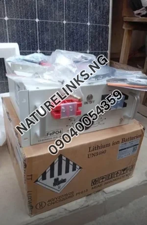 LUXWATT 3kwh 24V Lithium ion (LiFePO4) battery Price in Nigeria Nature Solar Global Limited