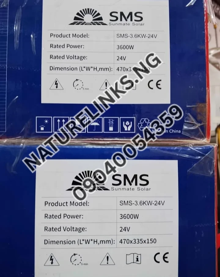 3.6kva SMS Hybrid inverters Price in Nigeria 3.6kva SMS Hybrid inverters Price in Nigeria Nature Solar Global Limited