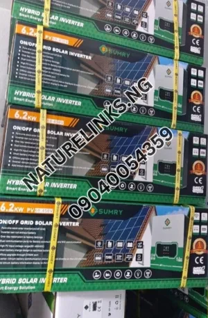 Sumry 6.2kva hybrid inverter 48v  Price in Nigeria Nature Solar Global Limited