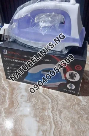 Solar pressing iron AC/DC 250W Price in Nigeria Nature Solar Global Limited